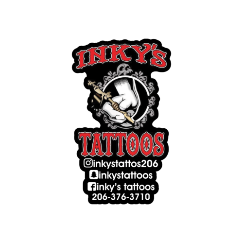 Tattoo Shop Stickers